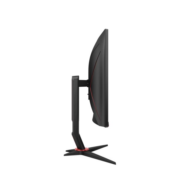 AOC CQ27G2S/BK computer monitor 68,6 cm (27") 2560 x 1440 Pixels Quad HD Zwart, Rood (CQ27G2S)