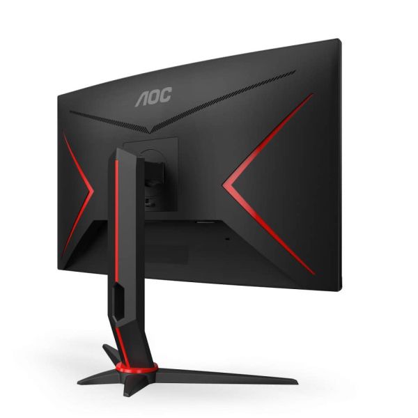 AOC CQ27G2S/BK computer monitor 68,6 cm (27") 2560 x 1440 Pixels Quad HD Zwart, Rood (CQ27G2S)