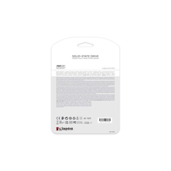 Kingston Technology 500G NV2 M.2 2280 PCIe 4.0 NVMe SSD (SNV2S/500G)
