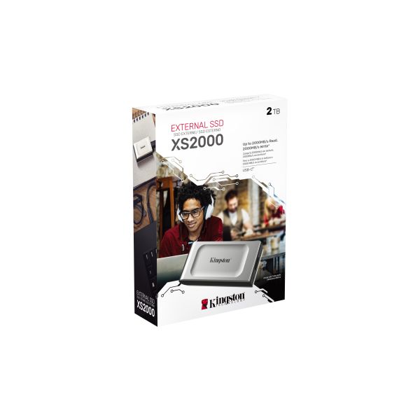 Kingston Technology 2000G Draagbare SSD XS2000 (SXS2000/2000G) Kingston Technology 2000G Draagbare SSD XS2000 (SXS2000/2000G)