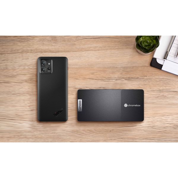 Lenovo Chromebox Micro Intel® Celeron® N N4500 8 GB LPDDR4x-SDRAM 32 GB eMMC ChromeOS Micro PC Mini PC Zwart (83F9000BGE)