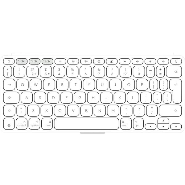 Logitech Keys-To-Go 2 toetsenbord Universeel Bluetooth QWERTY US International Wit (920-013018)