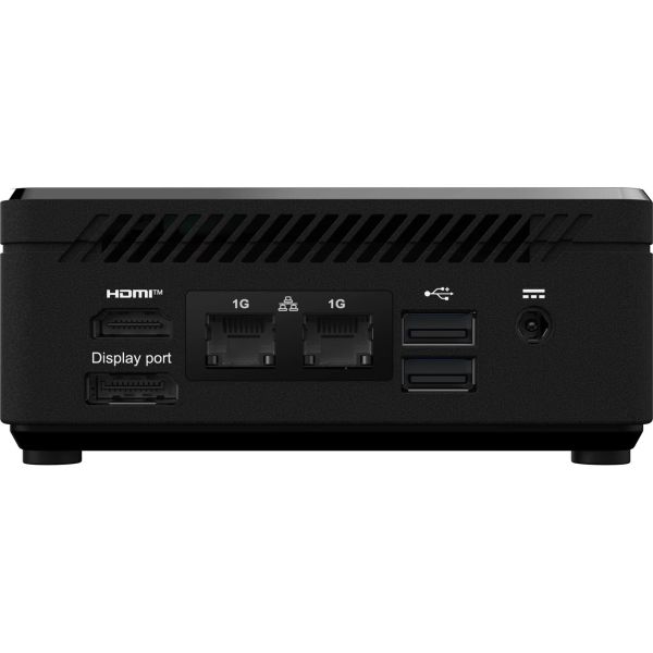 MSI Cubi N ADL S-078EU Intel® N N100 4 GB DDR4-SDRAM 128 GB SSD Windows 11 Pro Mini PC Zwart (CUBI N ADL S-078EU)