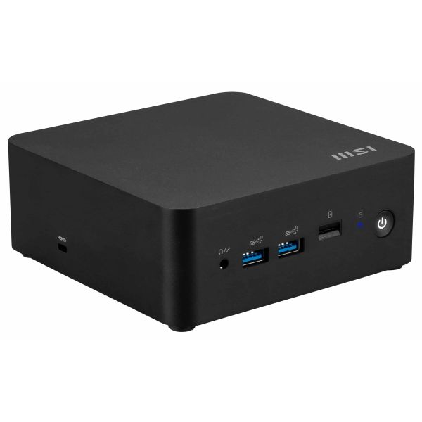 MSI Cubi NUC 13MQG-065BEU 0.84L sized PC Zwart i7-1365U Intel SoC (CUBI NUC 13MQG-065BEU)