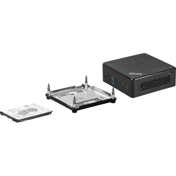 MSI Cubi NUC 1M-014BEU 0.84L sized PC Zwart 100U Intel SoC (CUBI NUC 1M-014BEU)