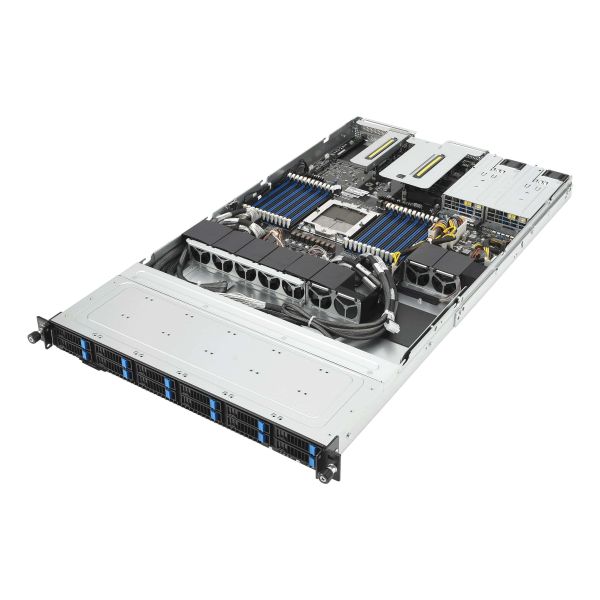 ASUS RS501A-E12-RS12U LGA 6096 Rack (1U) Zwart, Zilver (90SF03Y1-M000D0)