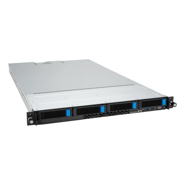 ASUS RS501A-E12-RS4 LGA 6096 Rack (1U) Zwart, Zilver (90SF03Y1-M000N0)