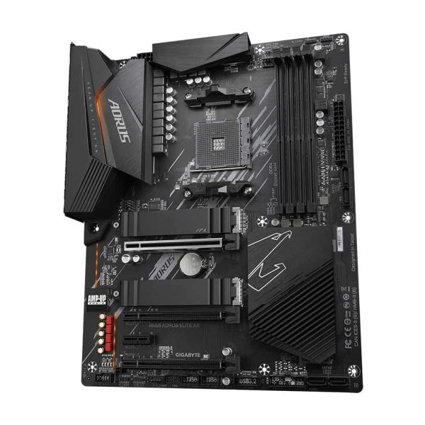 GIGABYTE B550 AORUS ELITE AX moederbord AMD B550 Socket AM4 ATX (B550 AORUS ELITE AX)