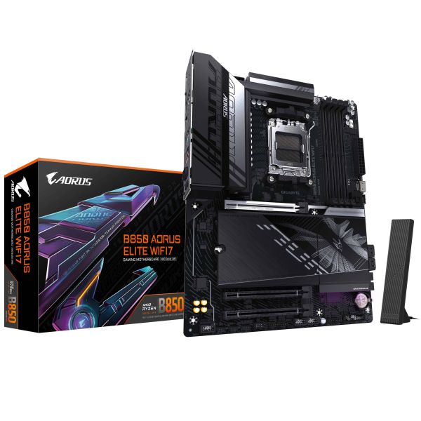 GIGABYTE B850 AORUS ELITE WIFI7 AMD B850 Socket AM5 ATX (B850 AORUS ELITE WF7)