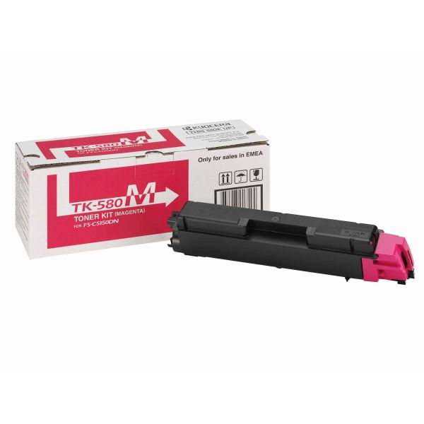 KYOCERA TK-580M tonercartridge 1 stuk(s) Origineel Magenta (1T02KTBNL0)