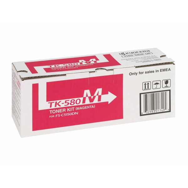 KYOCERA TK-580M tonercartridge 1 stuk(s) Origineel Magenta (1T02KTBNL0)