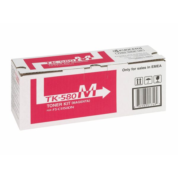 KYOCERA TK-580M tonercartridge 1 stuk(s) Origineel Magenta (1T02KTBNL0)