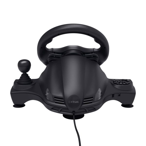 Trust GXT 289 Movi Zwart USB Stuurwiel + pedalen Nintendo Switch, PlayStation 4, Xbox One S, Xbox One X, Xbox Series S, Xbox Series X (25122)
