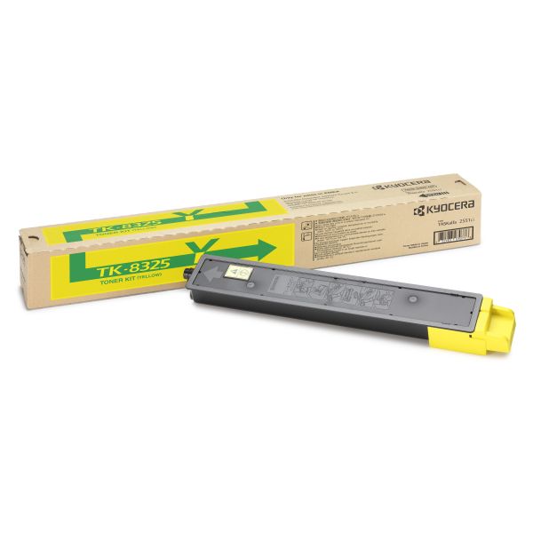 KYOCERA TK-8325Y tonercartridge 1 stuk(s) Origineel Geel (1T02NPANL0) KYOCERA TK-8325Y tonercartridge 1 stuk(s) Origineel Geel (1T02NPANL0)