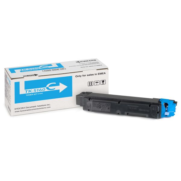 KYOCERA TK-5160C tonercartridge 1 stuk(s) Origineel Cyaan (1T02NTCNL0)