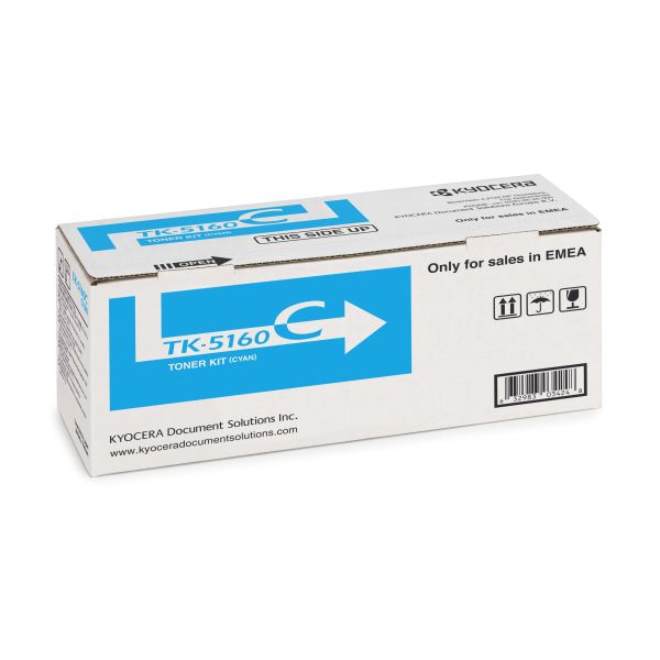 KYOCERA TK-5160C tonercartridge 1 stuk(s) Origineel Cyaan (1T02NTCNL0)