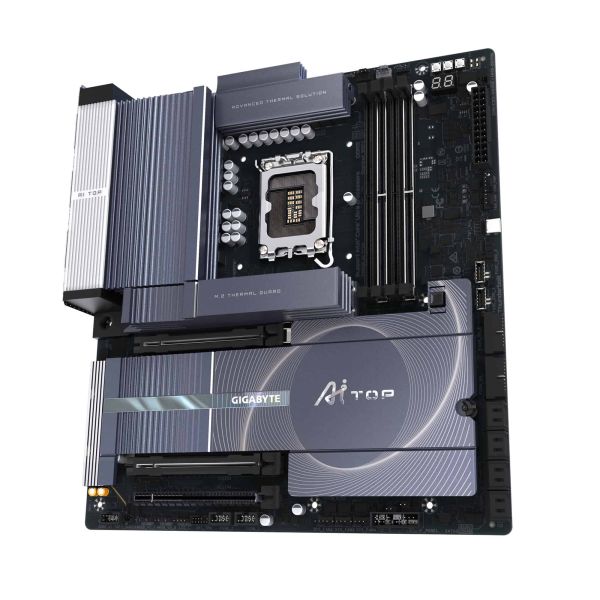 GIGABYTE Z890 AI TOP moederbord Intel Z890 LGA 1851 (Socket V1) Verlengd ATX (Z890 AI TOP)