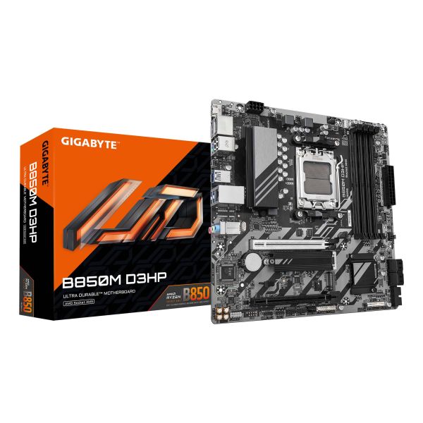 GIGABYTE B850M D3HP moederbord AMD B850 Socket AM5 micro ATX (B850M D3HP)