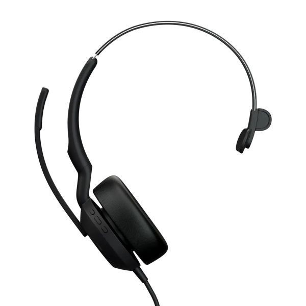 Jabra Evolve2 50 Headset Bedraad Hoofdband Kantoor/callcenter USB Type-C / USB Type-A Zwart (25069-899-899) Jabra Evolve2 50 Headset Bedraad Hoofdband Kantoor/callcenter USB Type-C / USB Type-A Zwart (25069-899-899)