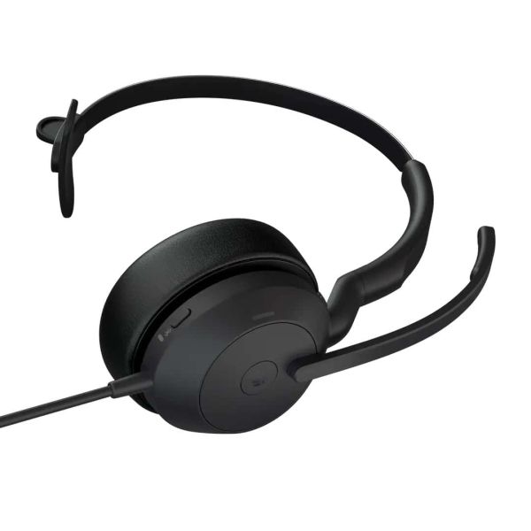 Jabra Evolve2 50 Headset Bedraad Hoofdband Kantoor/callcenter USB Type-C / USB Type-A Bluetooth Zwart (25089-899-799)