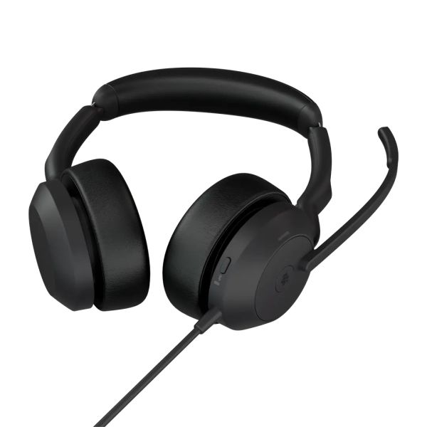 Jabra Evolve2 50 Headset Bedraad Hoofdband Kantoor/callcenter USB Type-C / USB Type-A Bluetooth Zwart (25089-999-799)