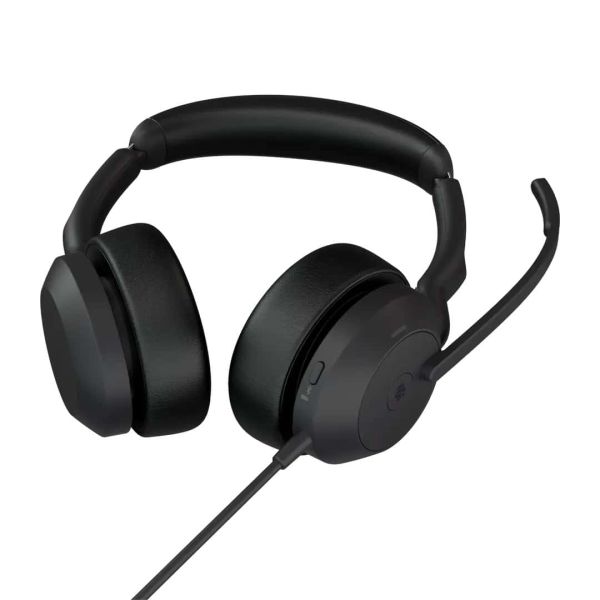 Jabra Evolve2 50 Headset Bedraad Hoofdband Kantoor/callcenter USB Type-C / USB Type-A Bluetooth Zwart (25089-999-799)