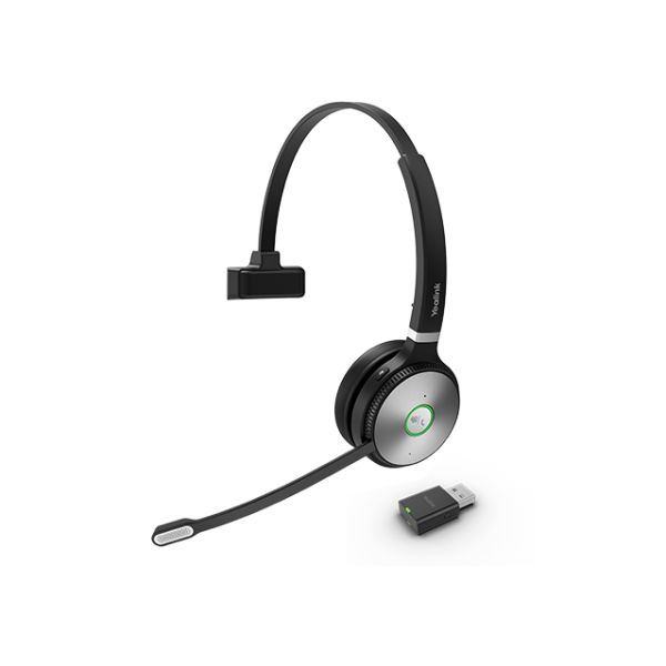 Yealink WH62 Portable Headset Draadloos Hoofdband Oproepen/muziek Zwart, Grijs (1208641)