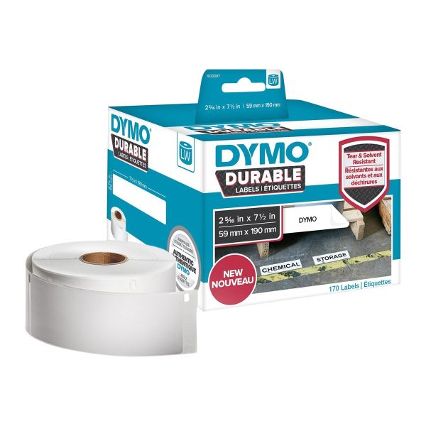 Dymo Durable LW Labels 59x190mm 170 stuks (1933087)