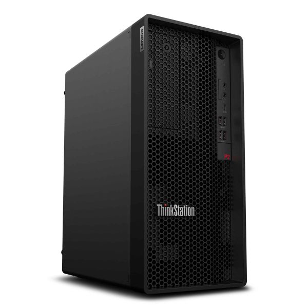 Lenovo ThinkStation P2 Tower Intel® Core™ i7 i7-14700 32 GB DDR5-SDRAM 512 GB SSD NVIDIA RTX A1000 Windows 11 Pro Workstation Zwart (30FR0062GE)