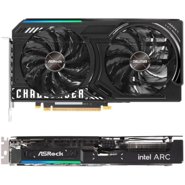 ASRock Arc B570 Challenger 10GB OC Grafikkarte - 10GB GDDR6, HDMI, DP, 2x DP (90-GA5KZZ-00UANF)