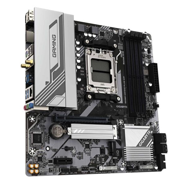 GIGABYTE B650M GAMING PLUS WIFI AMD B650 Socket AM5 micro ATX (B650M GAMING PLUS WF)