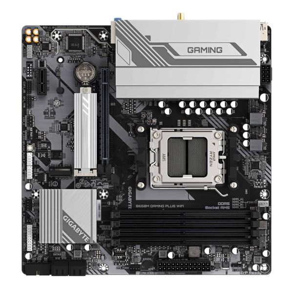 GIGABYTE B650M GAMING PLUS WIFI AMD B650 Socket AM5 micro ATX (B650M GAMING PLUS WF)