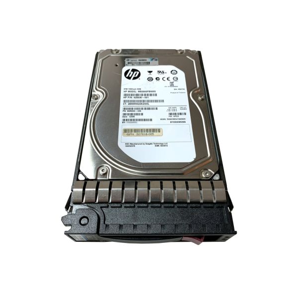 HP SeaLeD SPares 3TB 3G SAS 7.2K (625031-B21-RFB)