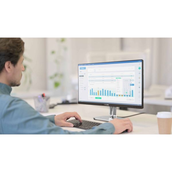 Philips 5000 series 24B2G5301/00 computer monitor 60,5 cm (23.8") 1920 x 1080 Pixels Full HD LCD Zwart (24B2G5301/00)
