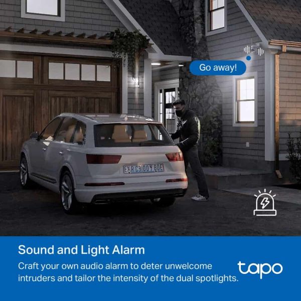 TP-Link TAPO C501GW bewakingscamera Torentje CCTV-bewakingscamera Buiten 1920 x 1080 Pixels Muur (TAPO C501GW)