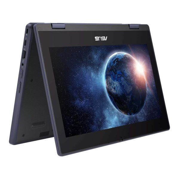 ASUS BR1104FGA-NS0175XA Intel® N N100 Hybride (2-in-1) 29,5 cm (11.6") Touchscreen HD 8 GB LPDDR5-SDRAM 128 GB SSD Wi-Fi 6 (802.11ax) Windows 11 Pro Education Zwart, Grijs (90NX07L1-M005T0)
