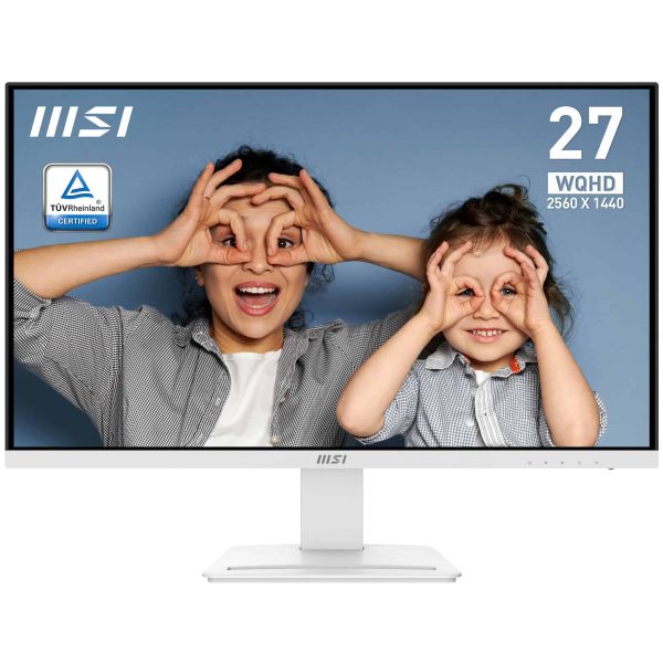 MSI Pro MP273QW E2 computer monitor 68,6 cm (27") 2560 x 1440 Pixels Wide Quad HD Wit (PRO MP273QW E2)