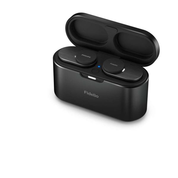 Philips T1BK/00 hoofdtelefoon/headset Hoofdtelefoons True Wireless Stereo (TWS) In-ear Oproepen/muziek USB Type-C Bluetooth Zwart (T1BK/00)