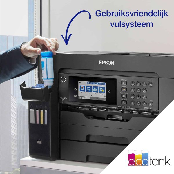 Epson EcoTank ET-16655 Inkjet A3 4800 x 1200 DPI 32 ppm Wifi (C11CH71411) Epson EcoTank ET-16655 Inkjet A3 4800 x 1200 DPI 32 ppm Wifi (C11CH71411)