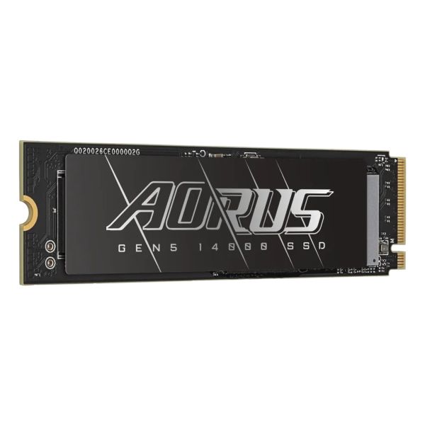 GIGABYTE AORUS Gen5 14000 1 TB M.2 PCI Express 5.0 NVMe 3D TLC NAND (AG514K1TB)