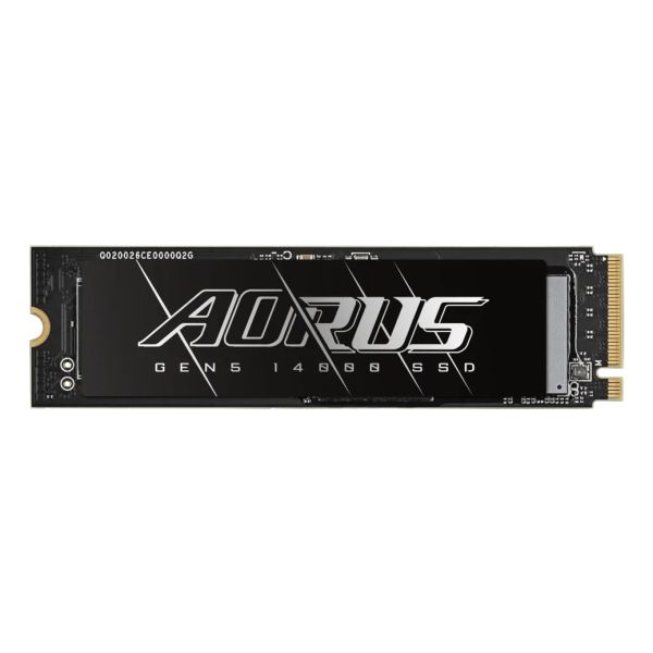 GIGABYTE AORUS Gen5 14000 SSD 2 TB M.2 PCI Express 5.0 NVMe 3D TLC NAND (AG514K2TB)