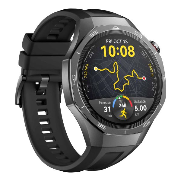 Huawei WATCH GT5 Pro 46mm 3,63 cm (1.43") AMOLED Digitaal 466 x 466 Pixels Zwart GPS (55020DKD)