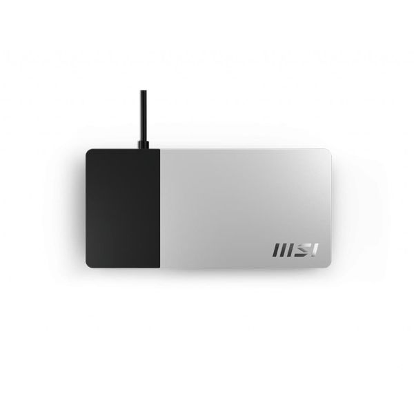 MSI USB-C Docking Station Gen 2 USB 3.2 Gen 2 (3.1 Gen 2) Type-C Zwart (001P15-011)