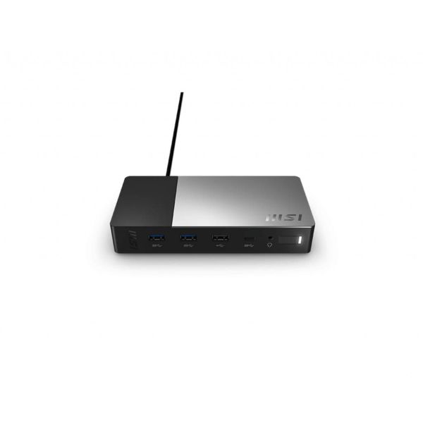 MSI USB-C Docking Station Gen 2 USB 3.2 Gen 2 (3.1 Gen 2) Type-C Zwart (001P15-011)
