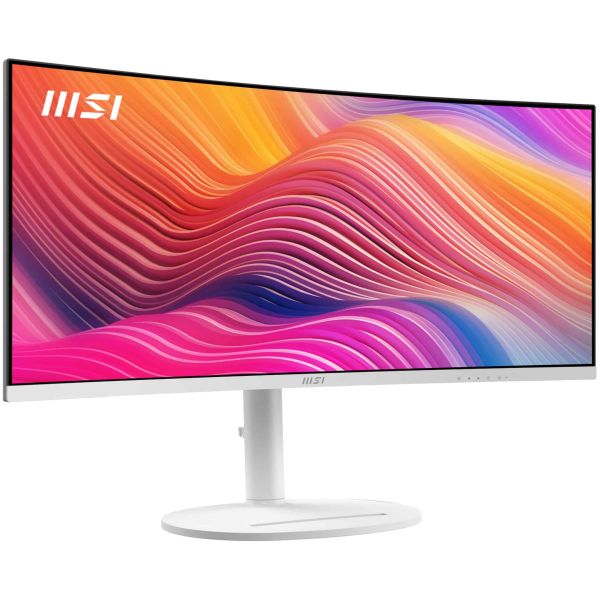 MSI Modern MD342CQPWDE computer monitor 86,4 cm (34") 3440 x 1440 Pixels UltraWide Quad HD LCD Wit (9S6-3PC59H-013)