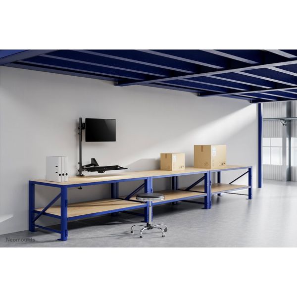 Neomounts bureaugemonteerd zit-sta werkstation (DS90-325BL1)