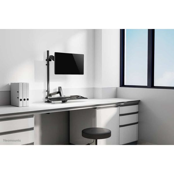 Neomounts bureaugemonteerd zit-sta werkstation (DS90-325BL1)