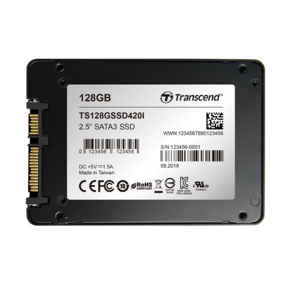 TRANSCEND 128GB 6.4cm SSD420I SATA3 (TS128GSSD420I)