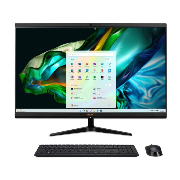 Acer Aspire C27-1800 Intel® Core™ i5 i5-12450H 68,6 cm (27") 1920 x 1080 Pixels Alles-in-één-pc 16 GB DDR4-SDRAM 1 TB SSD Wi-Fi 6 (802.11ax) Zwart (DQ.BM3EG.001) n/a Acer Aspire C27-1800 Intel® Core™ i5 i5-12450H 68,6 cm (27") 1920 x 1080 Pixels Alles-in-één-pc 16 GB DDR4-SDRAM 1 TB SSD Wi-Fi 6 (802.11ax) Zwart (DQ.BM3EG.001) n/a