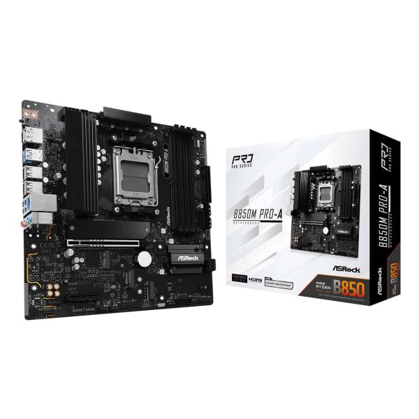 ASRock B850M Pro-A Mainboard (90-MXBR8-A0UAYZ)